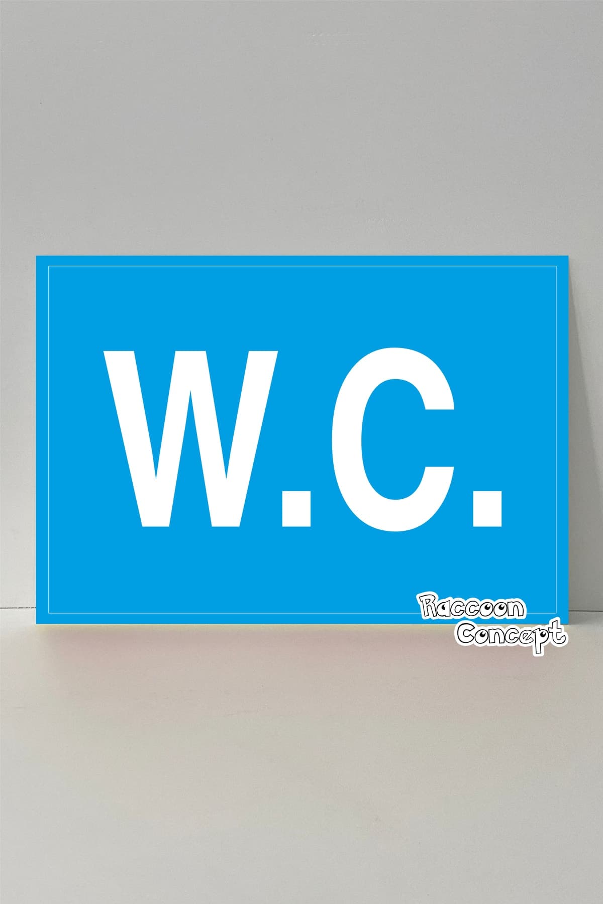 WC Yönlendirme Levhası