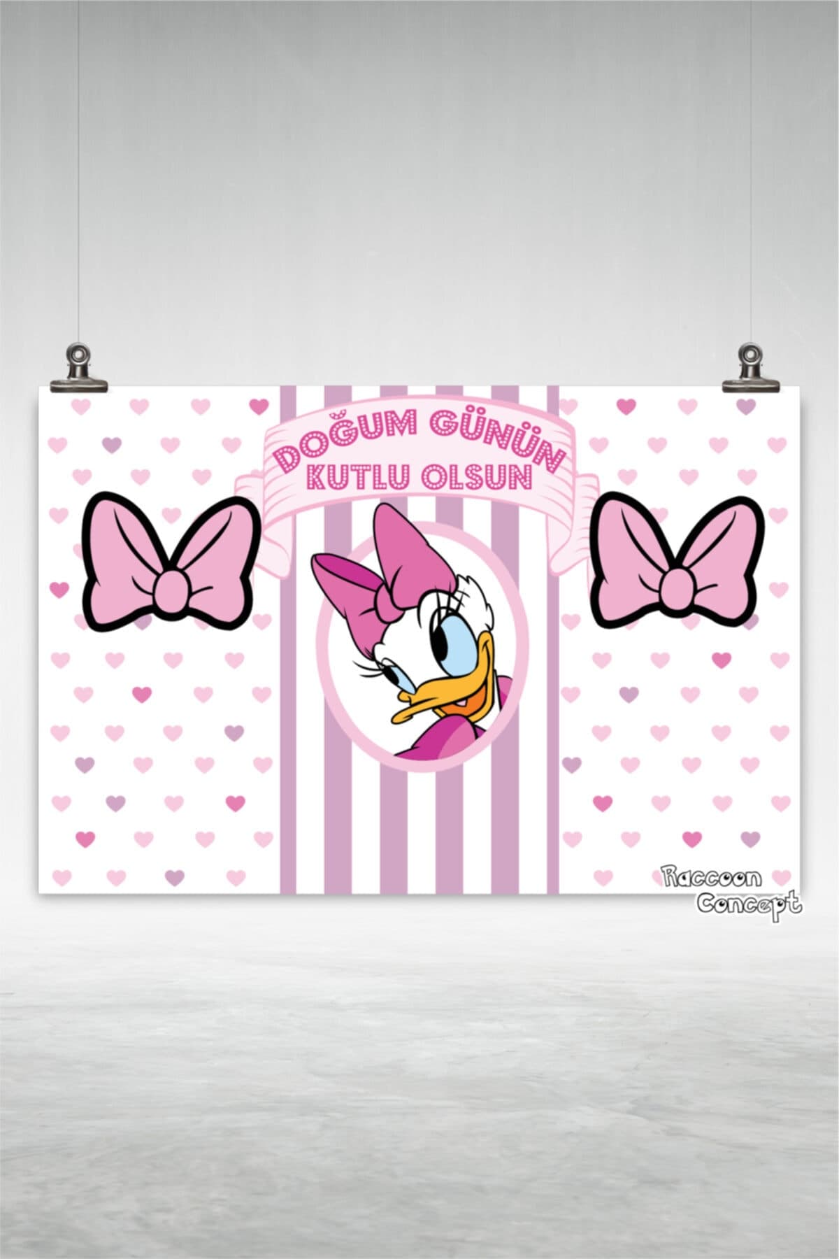 Daisy Duck Doğum Günü Afişi