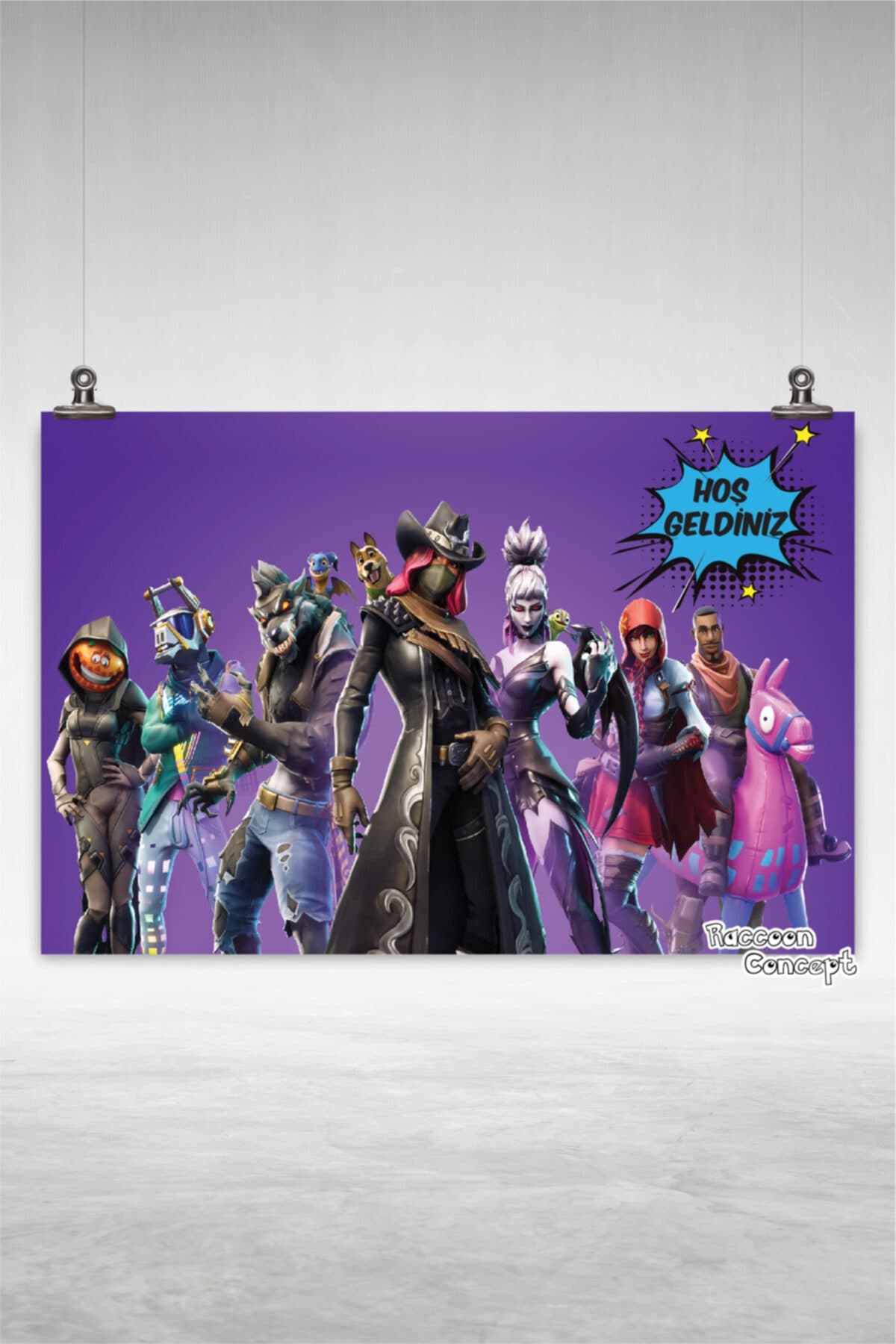 Fortnite Doğum Günü Afişi