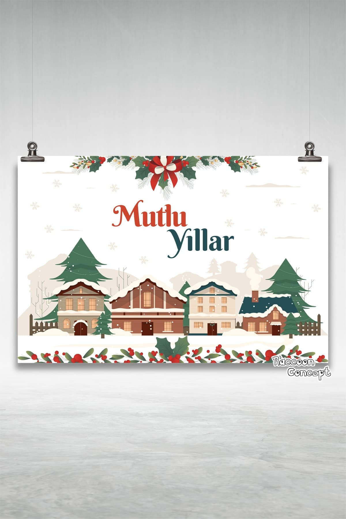 Yılbaşı Temalı Afişi