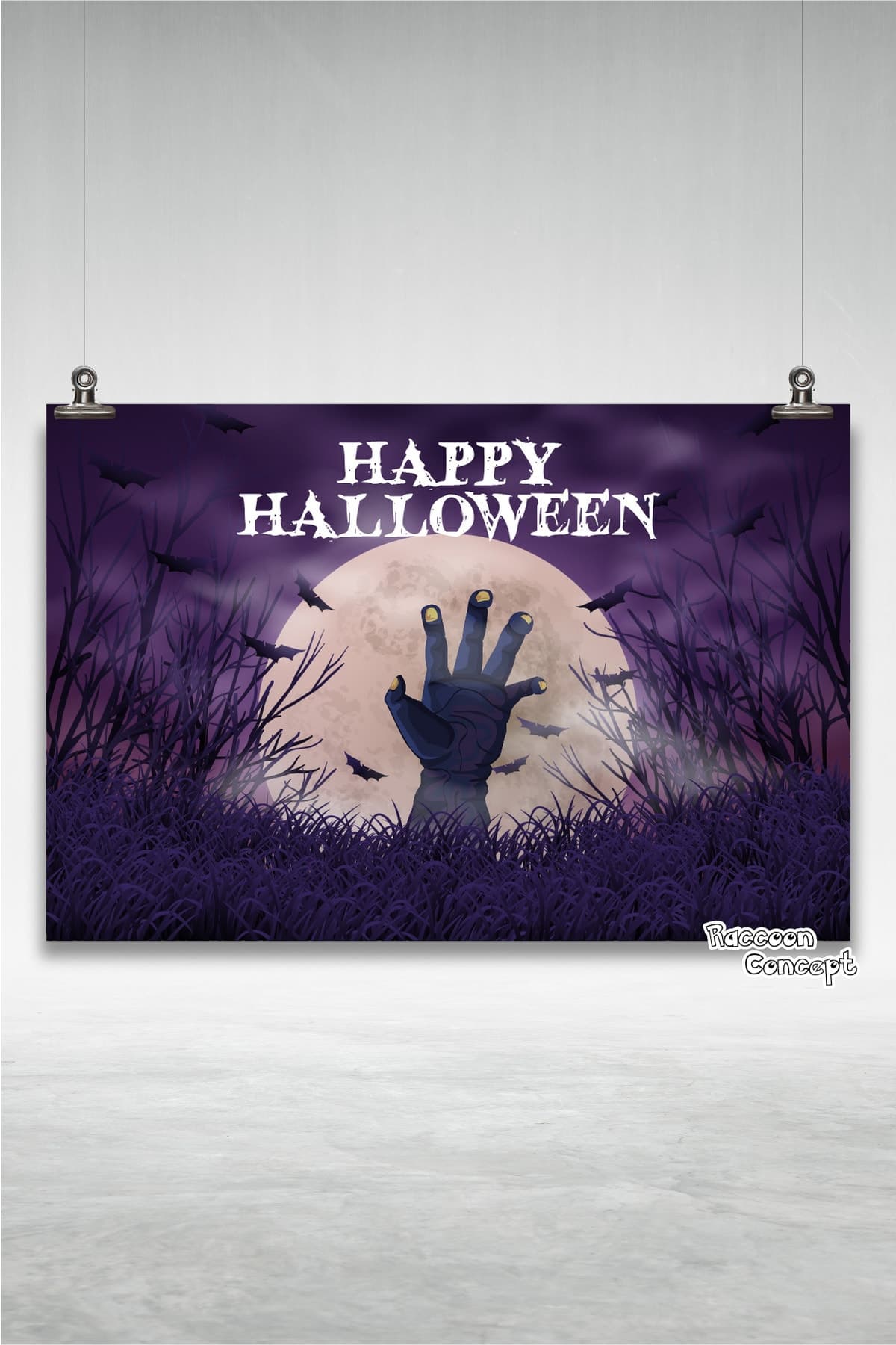 Halloween & Cadılar Bayramı Parti Afişi 5