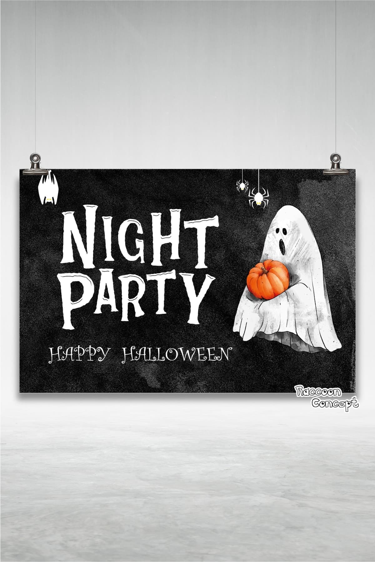 Halloween & Cadılar Bayramı Parti Afişi 2