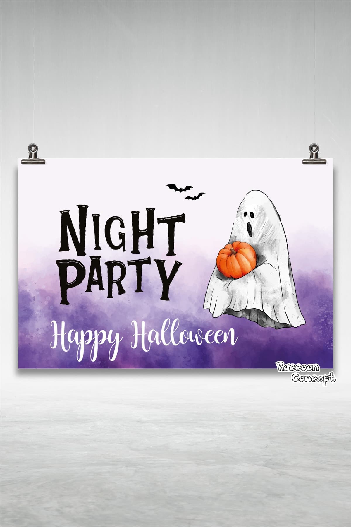 Halloween & Cadılar Bayramı Parti Afişi