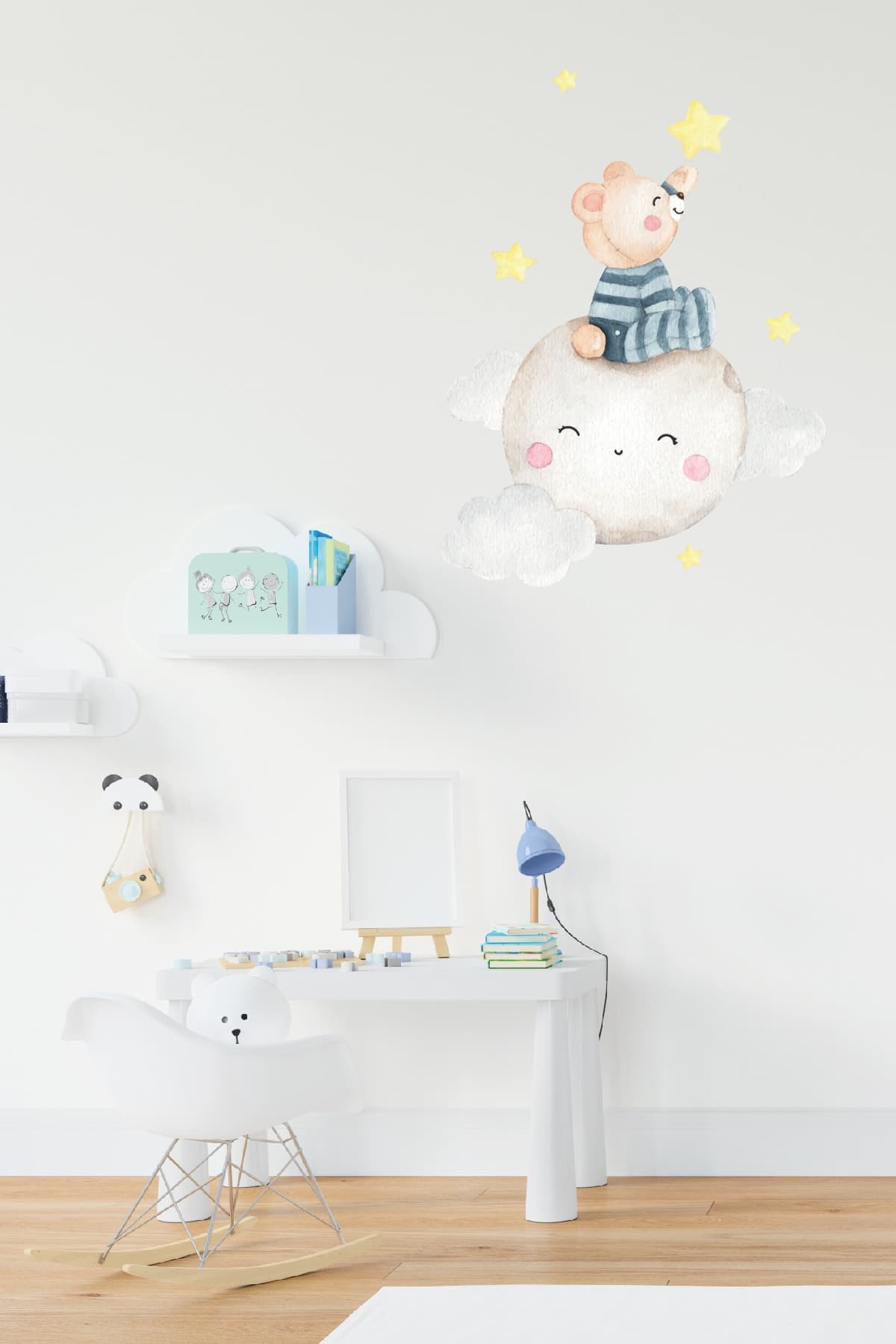 Ayıcık Temalı Çocuk Bebek Odası Sticker Seti 2