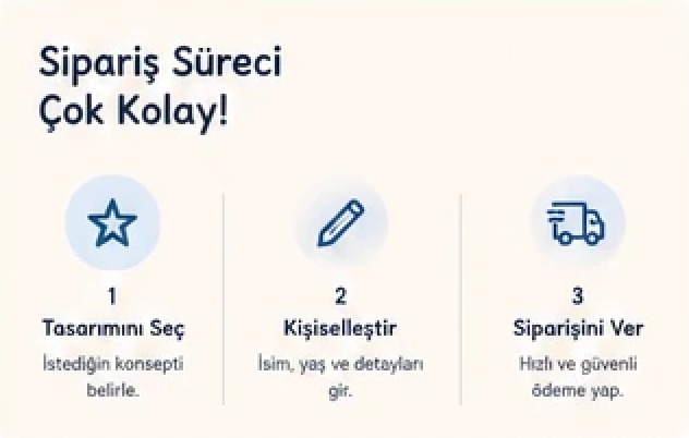 Sipariş Süreci Çok Kolay