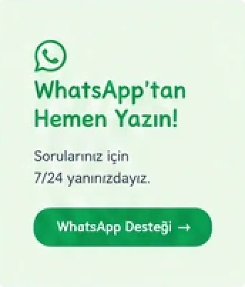 WhatsApp Desteği